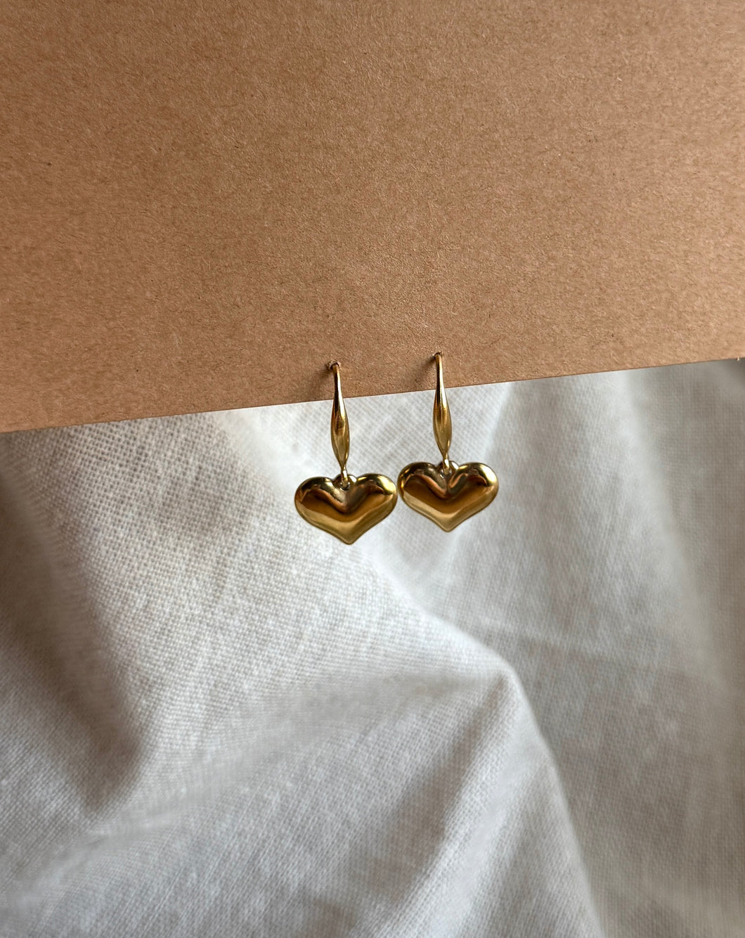 Dangle Heart Earrings